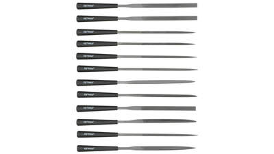 Jeu de 12 limes à aiguilles KS Tools 140.3050 Jeu de 12 limes à aiguilles KS Tools 140.3050