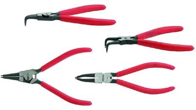 Jeu de 4 pinces à circlips KS Tools 550.2375
