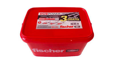 Kit de 1000 chevilles DUOPOWER fischer et 3 forets fischer prix pas cher