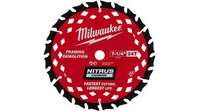 Lame scie circulaire Nitrus Carbide 4932499376 Milwaukee 