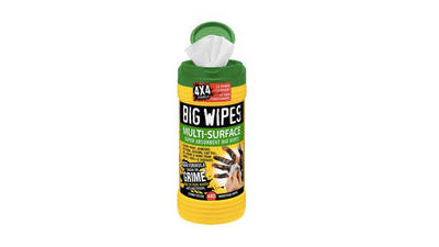 Tube de 80 lingettes MULTI SURFACE BIG WIPES