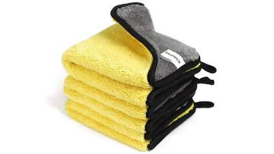 Lot de 3 chiffons microfibre voiture WORKPRO W133185A