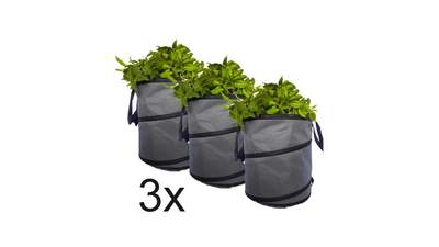 Lot de 3 sacs à déchets 100L FUXTEC FX-GB100-3