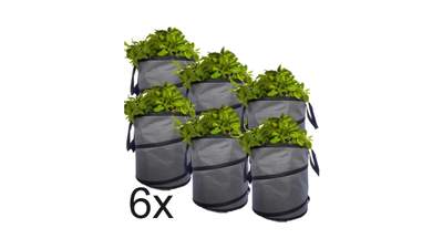 Lot de 6 sacs à déchets 100L FUXTEC FX-GB100-6