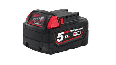 batterie milwaukee 18 V 5,0 Ah M18 B5