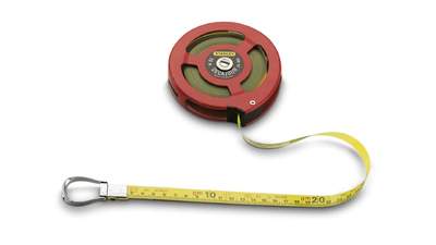 Mètre ruban longue STANLEY  1-34-406 Acielak Decajour 20m x 12,7mm