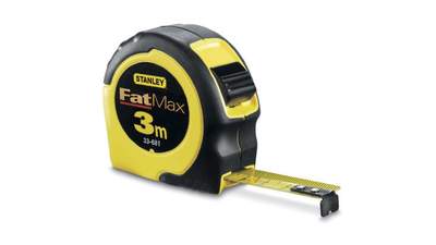 Mètre ruban STANLEY FATMAX 1-33-681 double marquage 3mx16mm