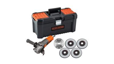 Meuleuse angulaire filaire BLACK+DECKER BEG220KA5-QS