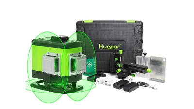 Niveau laser vert au sol à 3×360 Huepar 503DG