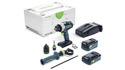 Perceuse-visseuse sans fil QUADRIVE TDC 18/4 5,2/4,0 I-Plus-SCA Festool