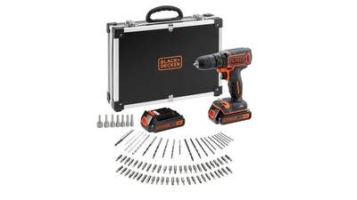 Perceuse-visseuse sans fil 18 V BLACK+DECKER BDCDC18BAFC-QW