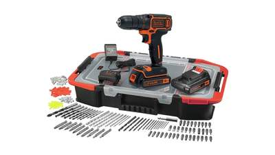 Perceuse-visseuse sans fil 18 V BLACK+DECKER BDCDC18BAST-QW