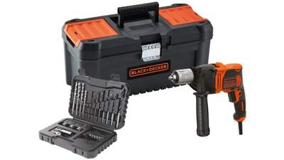 Perceuse à percussion filaire BLACK DECKER BEH850KA32