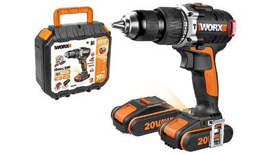 Perceuse à percussion sans fil WORX 20 V Brushless WX373