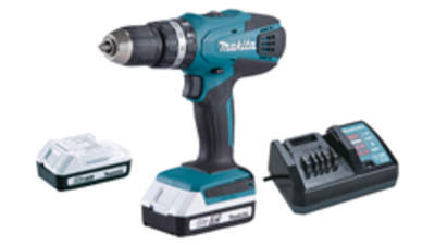 Perceuse visseuse à percussion Makita HP457DWE
