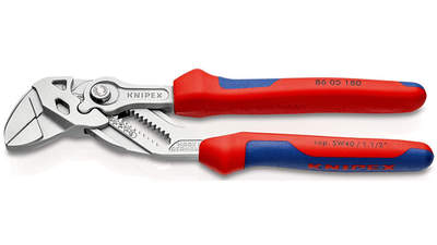 Pince clé KNIPEX 8605180 bicolore à double composante