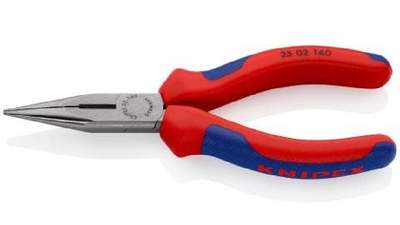 Pince à becs demi-ronds avec tranchant KNIPEX 25 02 140