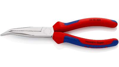 Pince à becs demi-ronds avec tranchant KNIPEX 26 25 200 SB