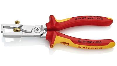 Pince à dénuder et coupe-câbles StriX KNIPEX 13 66 180 SB