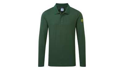 Polo manches longues Antistatique ESD AS23 Portwest Polo manches longues Antistatique ESD AS23 Portwest