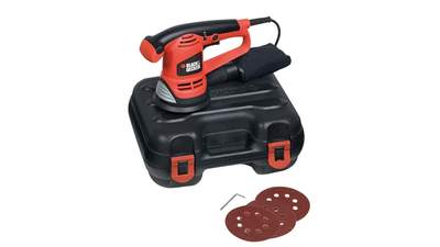 Ponceuse excentrique filaire BLACK+DECKER KA191EK-QS