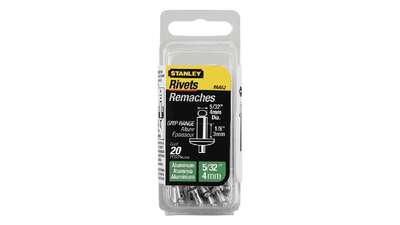 Rivet aluminium 3x4 mm Stanley 1-PAA52T