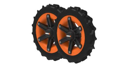 Roues tout terrain avec semelle en V WA0953 Worx