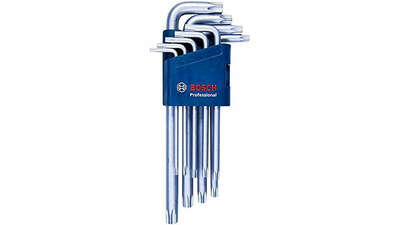 Set de 9 clés pour vis Torx professional 1600A01TH4 Bosch 