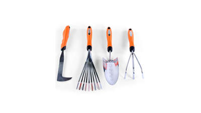 Set de 4 outils de jardin à main premium FUXTEC FX-HGW4