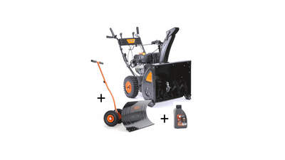 Set spécial hiver fraise à neige FX-SF210 + pelle à neige FX-SS740 FUXTEC FX-SF2101