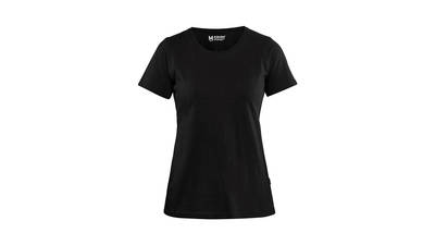 Tee shirt noir pour femme Blaklader 333410429900