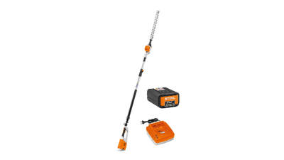 Taille-haies sur perche à batterie STIHL PACK HLA 85 AVEC AP 200 ET AL 300