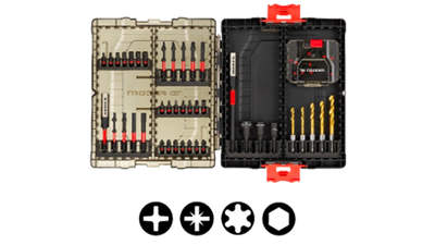 Test complet : Coffret d'embouts de vissage FACOM IMPACT DUAL TORSION EN.1J50PB 50 outils