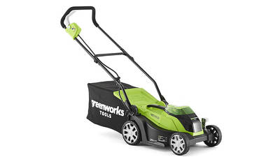 test et avis Tondeuse sans fil Greenworks G40LM35 2501907UA promotion pas cher