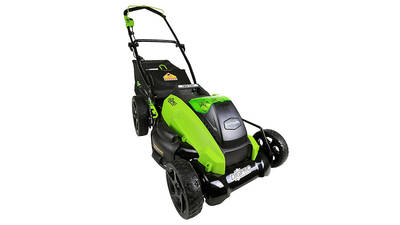 test et avis Tondeuse sans fil Greenworks GD40LM45 2500407 promotion pas cher