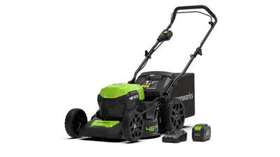 Tondeuse à gazon sans fil 48 V Greenworks GD48LM46SPK4