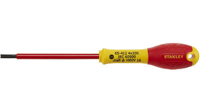 Tournevis électricien isolé 1000 V STANLEY-FATMAX 1-65-412