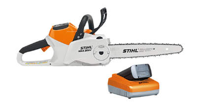 Tronçonneuses à batterie AP SYSTEM STIHL MSA 200 C-B avec AP 300 et AL 300