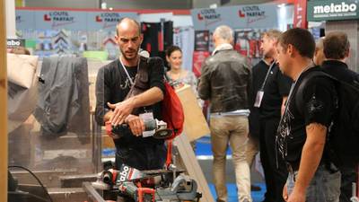 Stand Metabo au salon Batimat 2015 © Benjamin LEHARIVEL - Zone Outillage