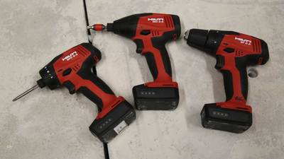 Nouvelles visseuses 12 V Hilti © Benjamin LEHARIVEL - Zone Outillage