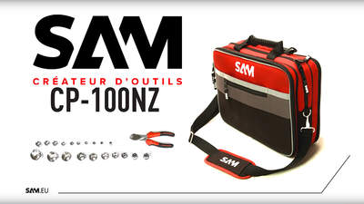 SAM Outillage CP-100NZ : la mallette textile idéale pour la maintenance itinérante