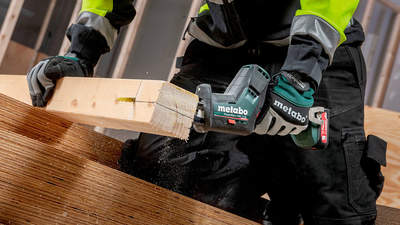 Test et avis de la scie sabre sur batterie PowerMaxx SSE 12 BL Metabo