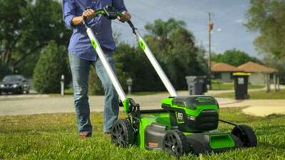 tondeuse sans fil brushless greenworks 60V