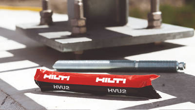 Hilti HVU2 capsule souple de scellement chimique