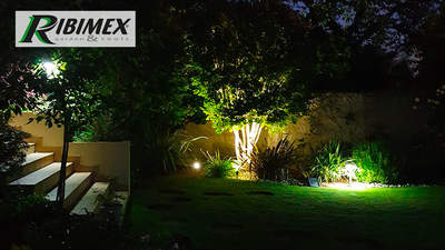 Éclairage LED extérieur écologique TIMEO RONDO Ribimex