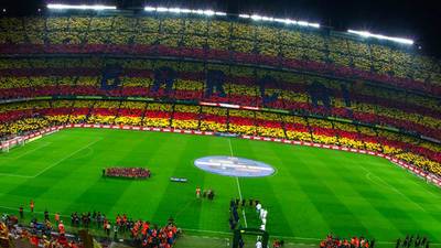 Stade de foot FC BACELONA