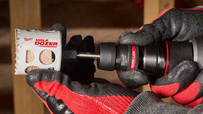 Nouvel arbre QUIK-LOK Milwaukee pour scies cloches 