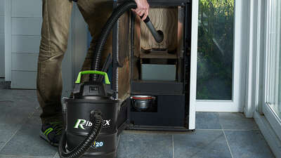 aspirateur à cendres sur batterie PRBAT20/CEN Ribimex