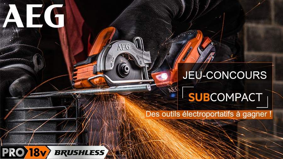 Jeu-concours SUBCOMPACT PRO 18 AEG