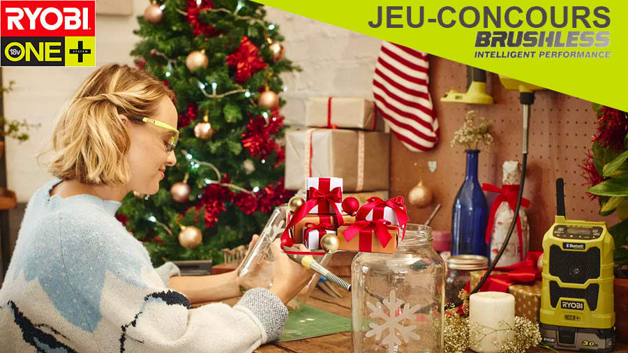 Jeu-concours RYOBI spécial Noël 2020